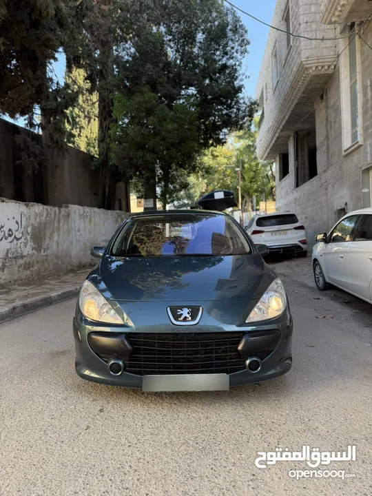 بيجو 307 موديل 2006 اصل برايفت فحص نظيف نفض كامل جديد السيارة موجوده في قلقيلية المدينة