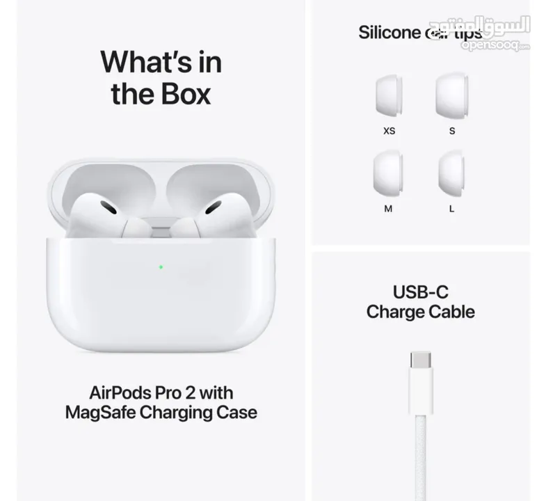 سماعات  AirPods Pro 2 copy تقليد بجودة عالية وبسعر منافس!