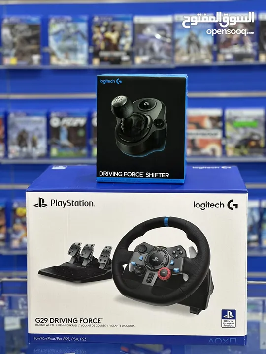 Logitech G29 New Racing Wheel (PS5,PS4,PC)