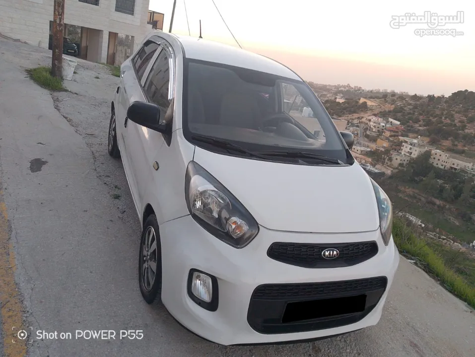 كيا مورننغ 2015 بحاله الوكاله بالنايلون