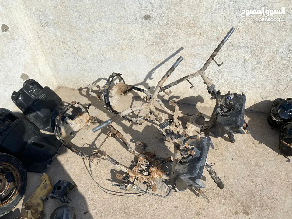   قطع غيارمتكامله مال دراجه منغولي 