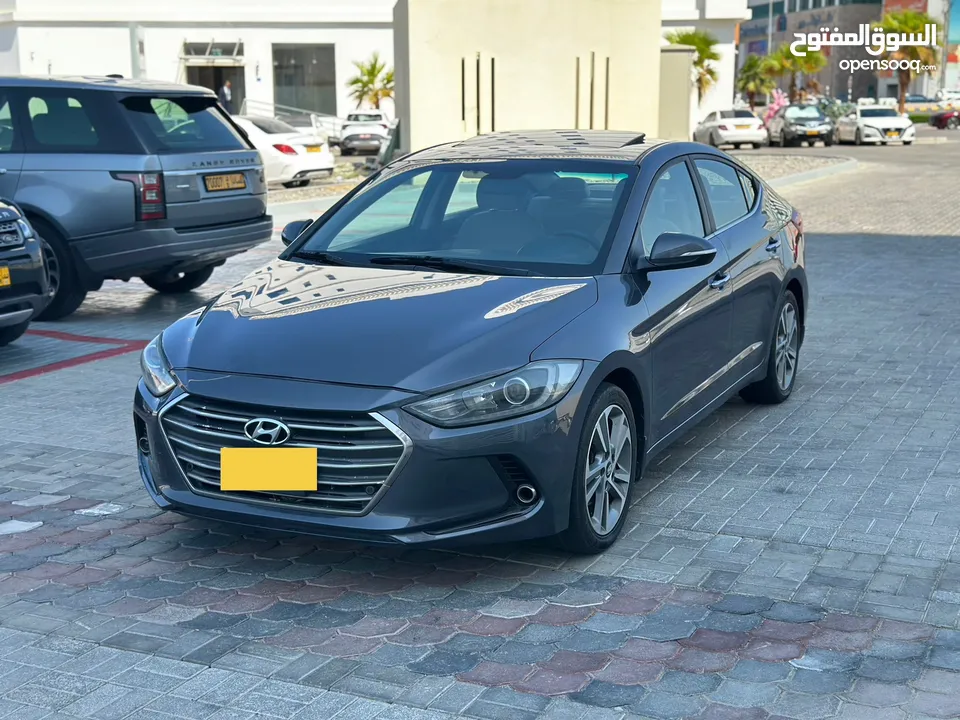 Hyundai Elantra 2017 oman car 118000 km only