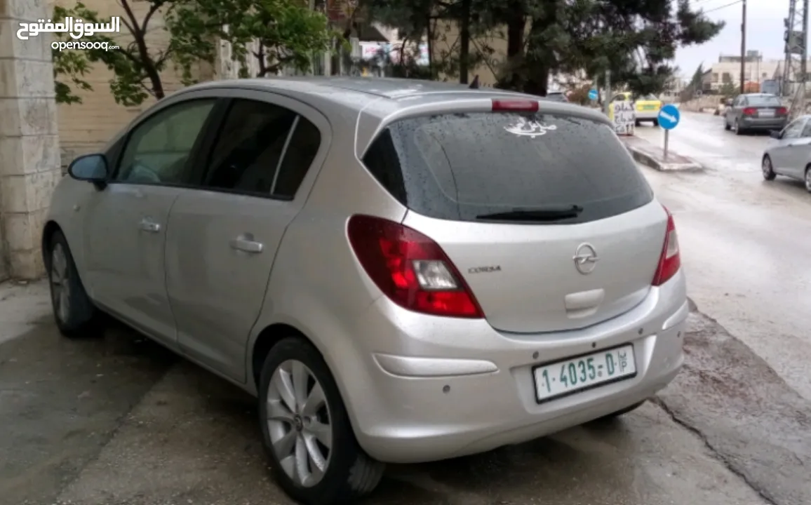 اوبل كورسا اوتوماتيك ترخيص 2012