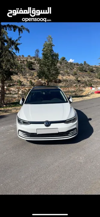 Golf Mk8 بويه شركة فللللللللللللللللل مع بانوراما ب حاله الوكاله 1500 اوتوماتيك