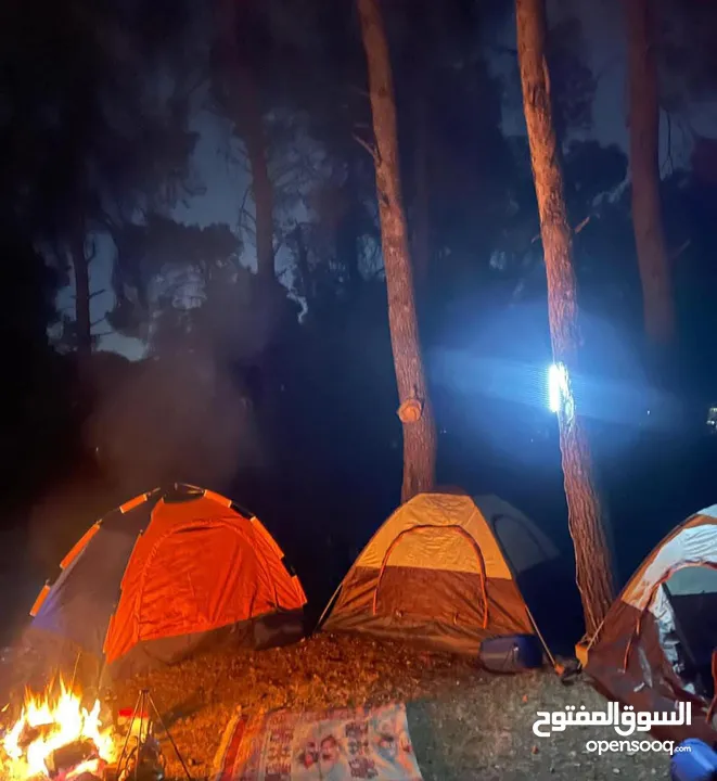 خيم مميزة للرحلات ضد الماء والشمس مع شنته طلبك حسب المقاس