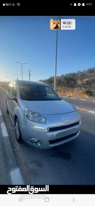 بيجو بانتر سيارة فحصها نضيف  موجود في بيت لحم  مطور قير نضاف