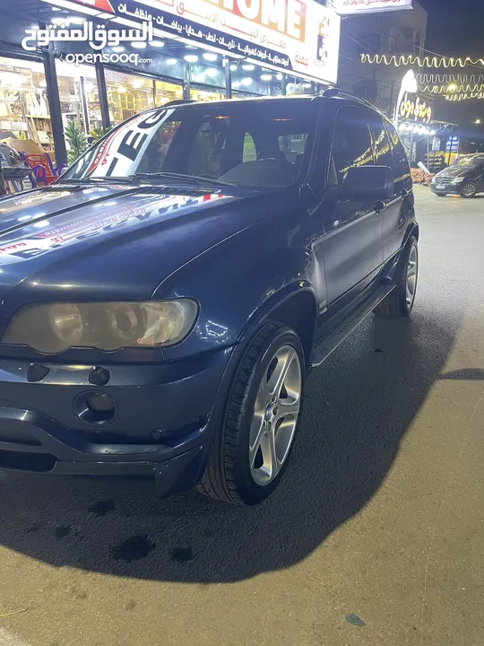 BMW X5 موديل 2001 فحص كامل ترخيص وتنازل واطي للبيع او البدل ع مرسيدس E200 موديل 2004