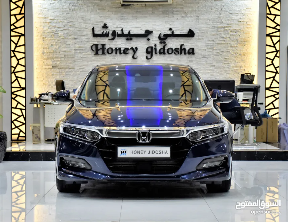 Honda Accord ( 2019 Model ) in Blue Color GCC Specs