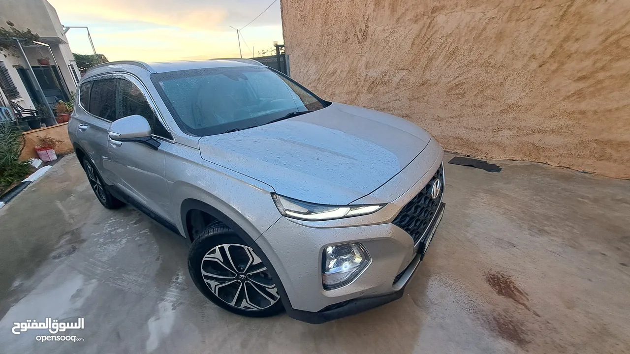 عررض مغرري عالكاش هونداي سنتافيه 2020 فل فل بدون فتحه 4×4 هوك مرخص يد اوولا