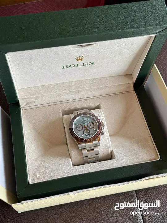 Rolex Daytona ice blue (( Clean )) رولكس دايتونا