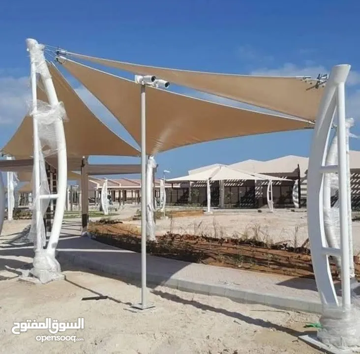 مظلات جده برجولة جده خيم جده بيوت الشعر الملكي جده سواتر جده سندوتش بنل جده وصيانه فك وتركيب جدي ا