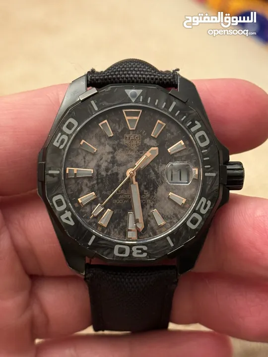 Tag Heuer Aquaracer titanium carbon 41 mm