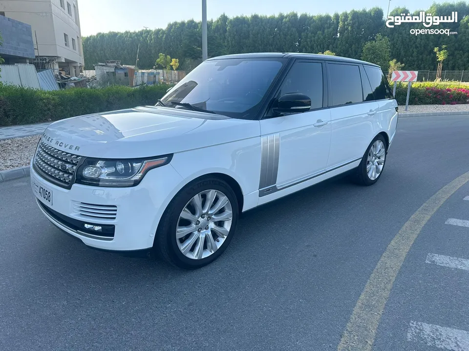 Range Rover Supercharged, 8 Cylinders , LWB,   Top of Trim,  full option