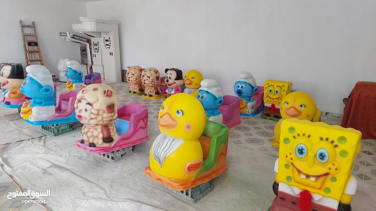 العاب هزاز اطفال عملة نقدية