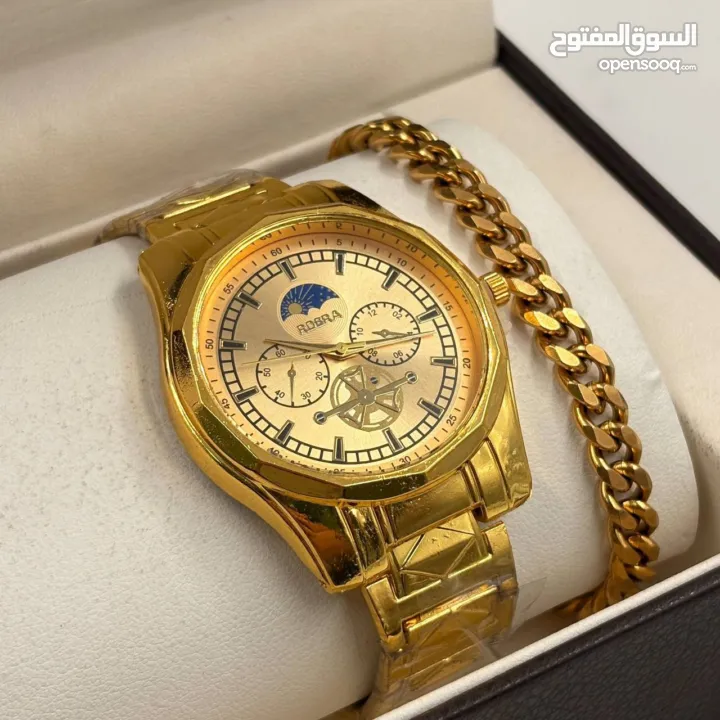 ساعات كبلز بالتصميم الفخم الجديد  السعر  90 شيكل  شامل علبة كبلز