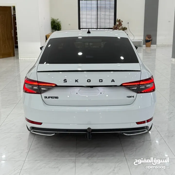 اسكودا سوبيرب سبورت لاين فل الفل ŠKODA SUPER B SPORT LINE FACE