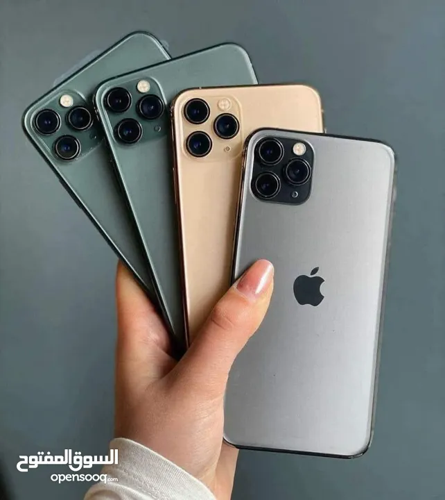 متوفر ايفونات 11 برو ماكس اصلي جيجا 64 و 256 بطارية مشكل متوفر توصيل كفر ولزقة وشاحن الاصلي