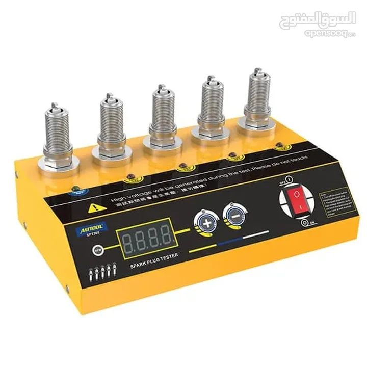 يتوفر لدينا Spark_Plug_Tester جهاز فحص بواجي 5 مداخل  ويتوفر بعدة موديلات