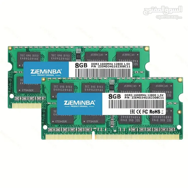 رامات 4/8GB جديدة DDR3 للكمبيوتر واللاب توب RAM 4/8GB NEW DDR3 PC&LABTOP