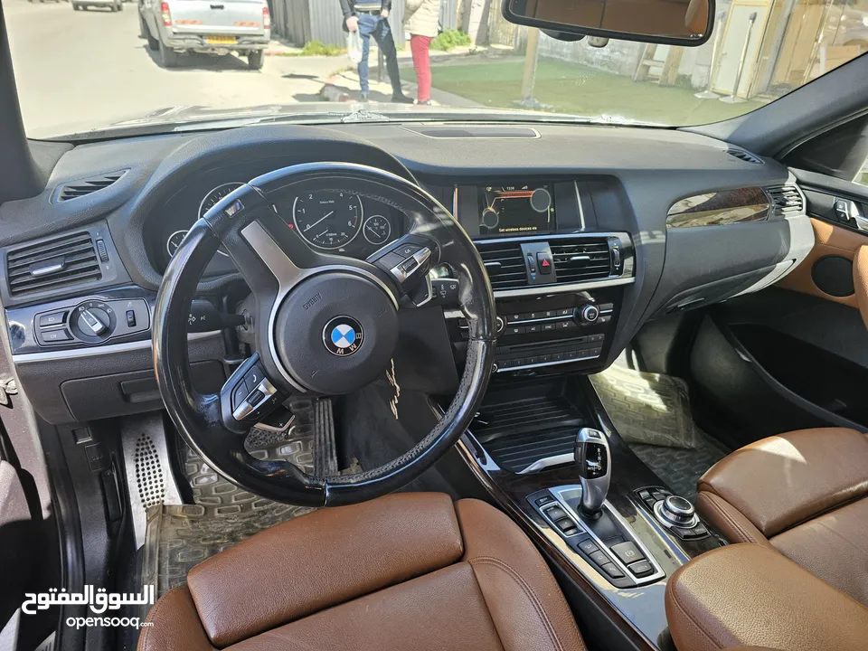 BMW-X4M(FULL OPTION) FULL WHEEL   TWIN TURBO-V6 ENGINE , DRIVE(4x4) استيراد ألماني ، يد اولا .