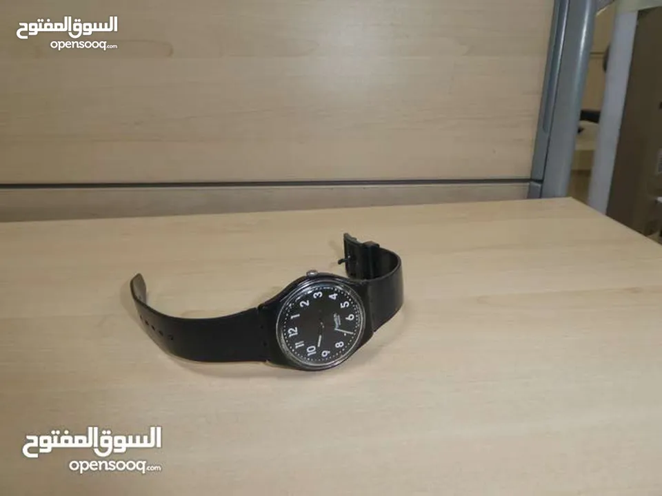 ساعه سواتش  100%swatch   اصلي swatch نظيف ساعه  بسعر 35د