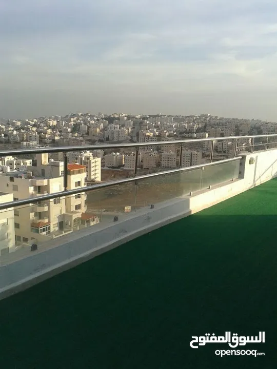روف ذو إطلالة رائعة  في اجمل مناطق الجبيهة مفروش للايجار