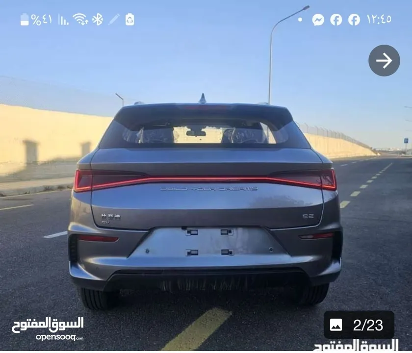 سيارة BYD E2 جديدة