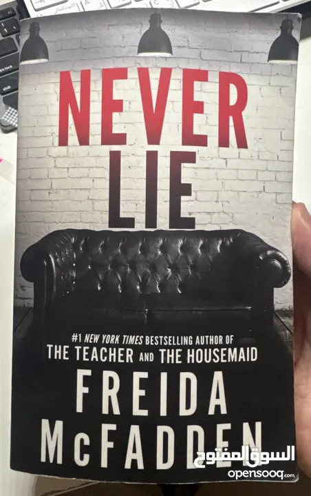 I am selling my book Never Lie by Freida McFadden