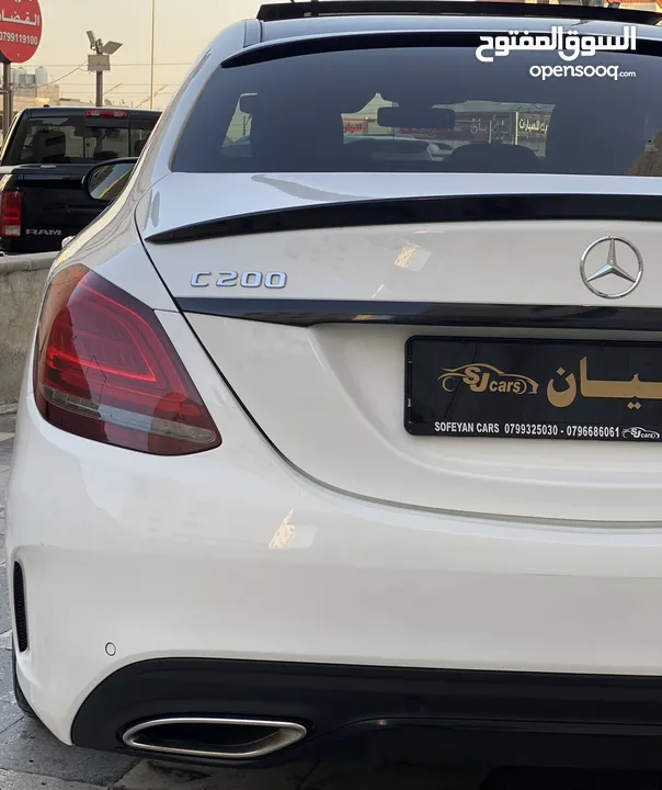 ‎‏Mercedes C200 2019 Mild hybrid Amg kit  امكانيه الاقساط او الكاش عن طريق المعرض مباشره دفعه وشهري