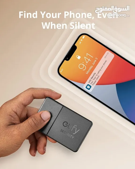 Anker Eufy Smart Track Card بطاقة يوفي سمارت تراك - أسود