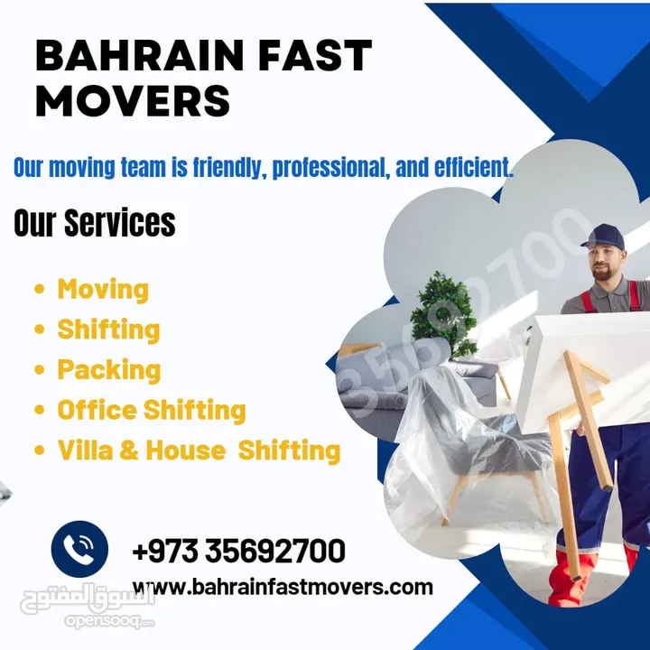 Bahrain Fast Movers packing company best service