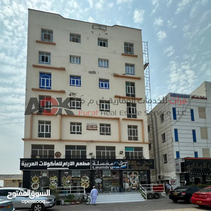 شقة راقية بناء جديد للإيجار في المعبيلة  flat for rent in mabilla