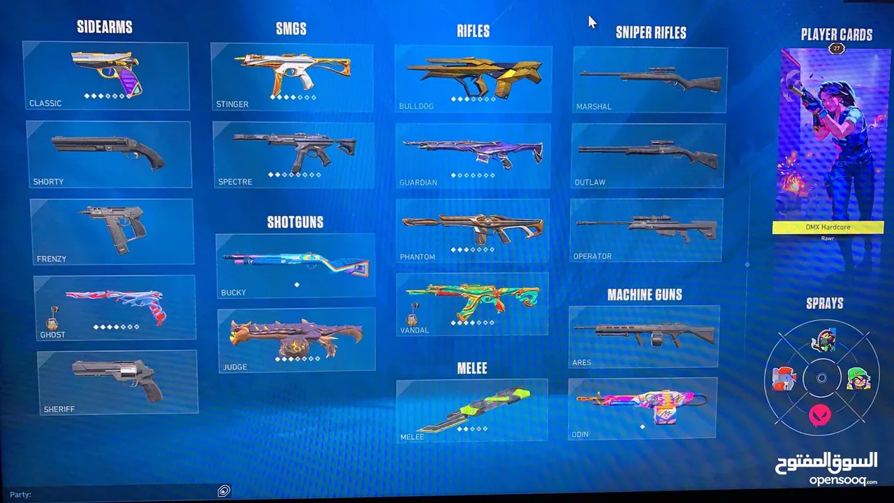 حساب فالورنت / valorant account