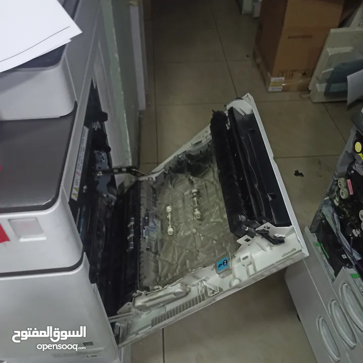 ماكنه تصوير ملونه نوع ريكو موديل 4503 فل نظافه صوره مرايه  مواصفات عاليه دقه بالطباعه