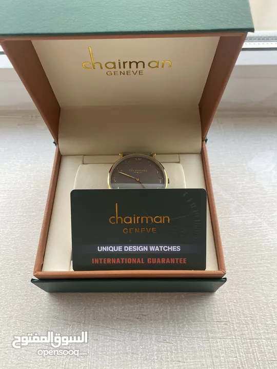 ساعة شيرمان الاصلية الفخمة ( بكامل الملحقات ) - Luxury chairman watch Original