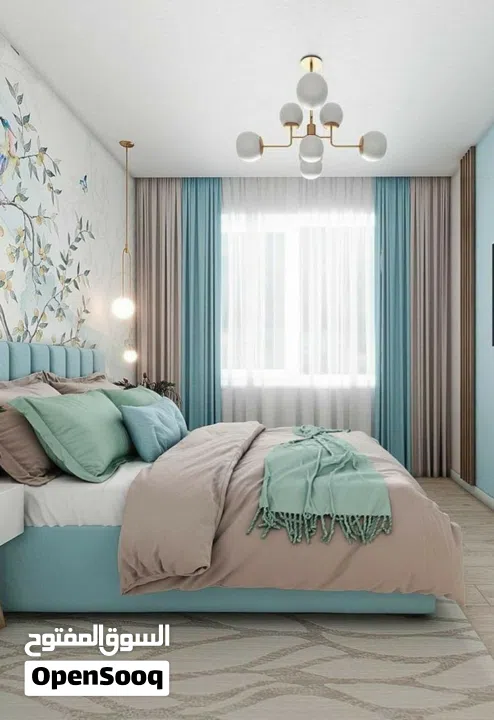 Luxurious Curtain Designs  Complete with Installation  Wallpaper Pasting