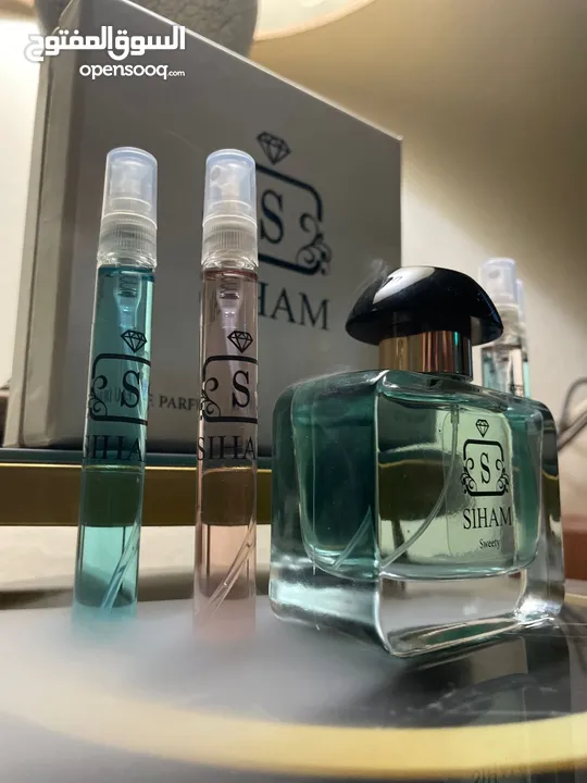 عطور سهام  عطور تتميز بثبات وفوحان عالي بروائح مختلفه