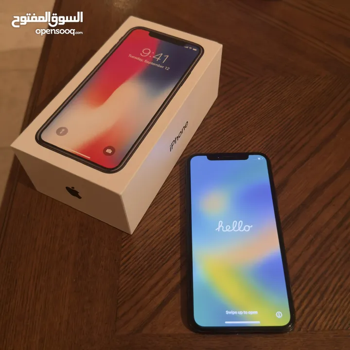 Used iPhone X, 256GB, Great condition. 85%
