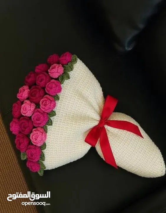 كروشيه حسب الطلب -تصوير قبل التسليم ، توصيل (لبعض المناطق)**، لمستك ، وطلبك الخاص. ( ورد ، حقائب ..)