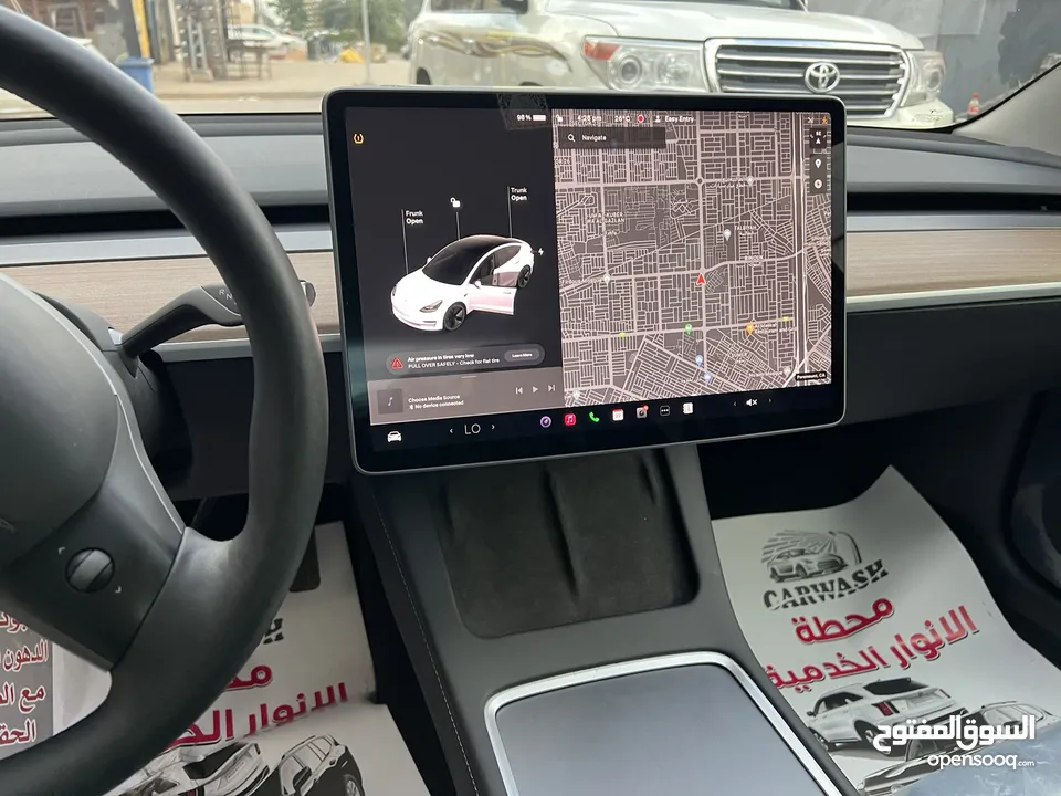 تسلا MODEL 3 موديل   2023 رقم بغداد الجديد