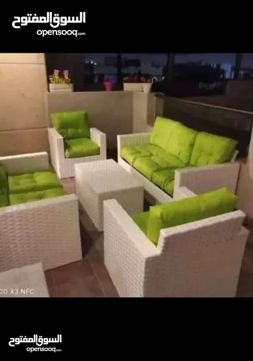 جلسات خارجي طقم راتان طقم حدائق طقم خارجي طقم ترس