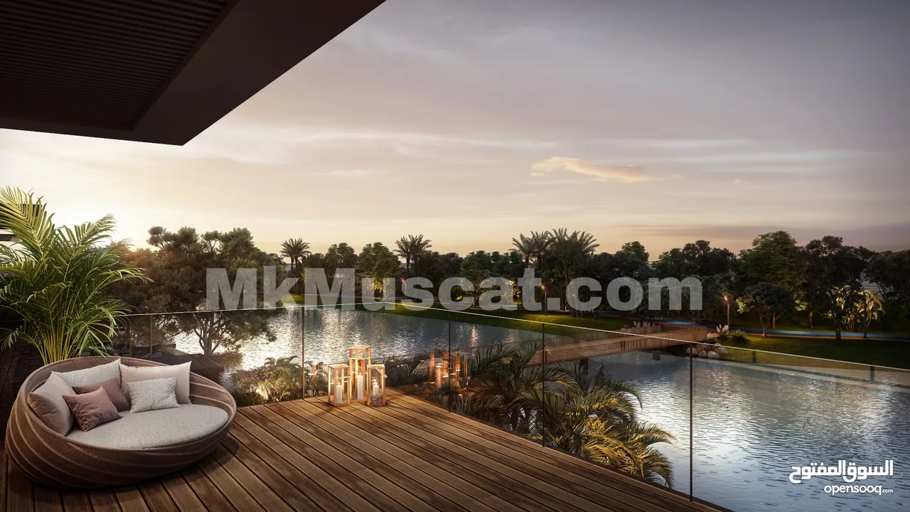 أرقی وافخم فلل فی موج مسقط مع سداد 3سنواتThe finest and most luxurious villas in Al Mouj Muscat, wit