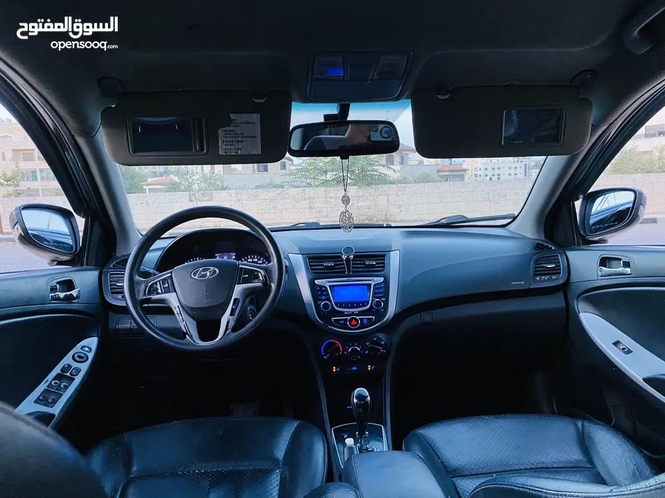 هونداي اكسنت2013 ديزل اوتماتك 4 غيار سيارة ممتازة واقتصادية جداً ..