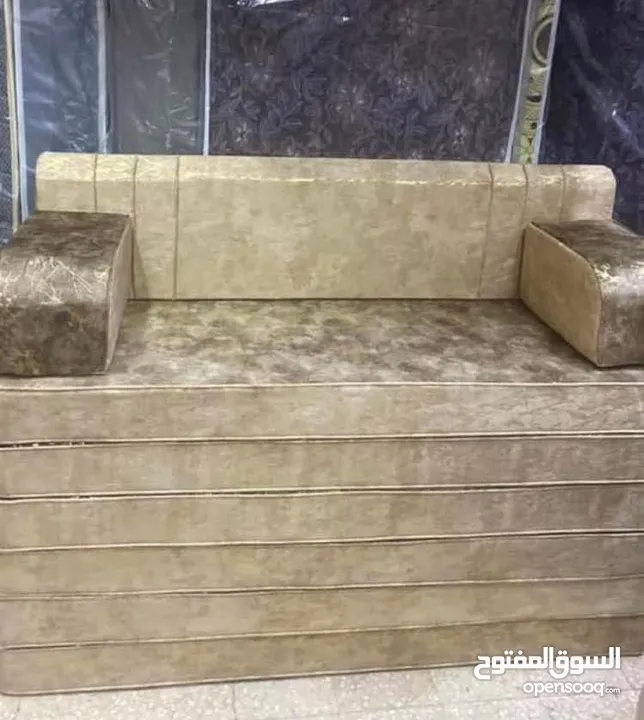 فراش عربي  جديد تفصيل 6 فرشات و6 مراكي و6 مساند اسفنج سكني ضغط 14 فقط