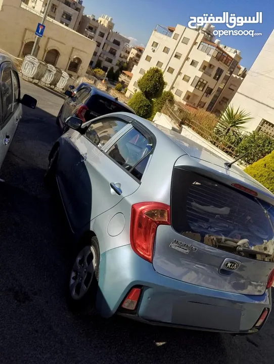 كيا بيكانتو ماتور 1000 للبيع موديل 2016 السياره استعمال شخصي لم تعمل تطبيقات  ركاب اصلي من بلادها