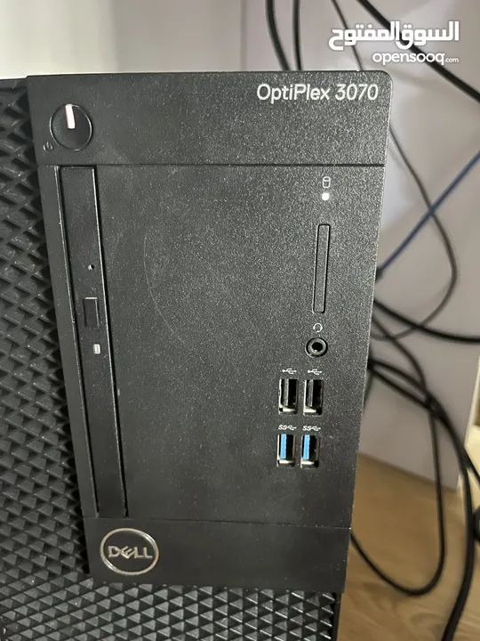 مع شاشة Dell optiplex 3070 جيل تاسع i3