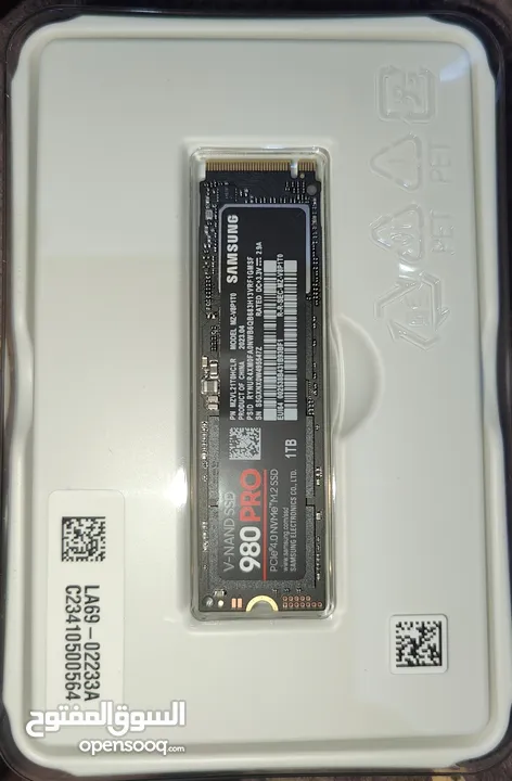 Samsung 980pro SSD nvme PCIe m-key.   هارد ديسك اس اس دى سامسونج