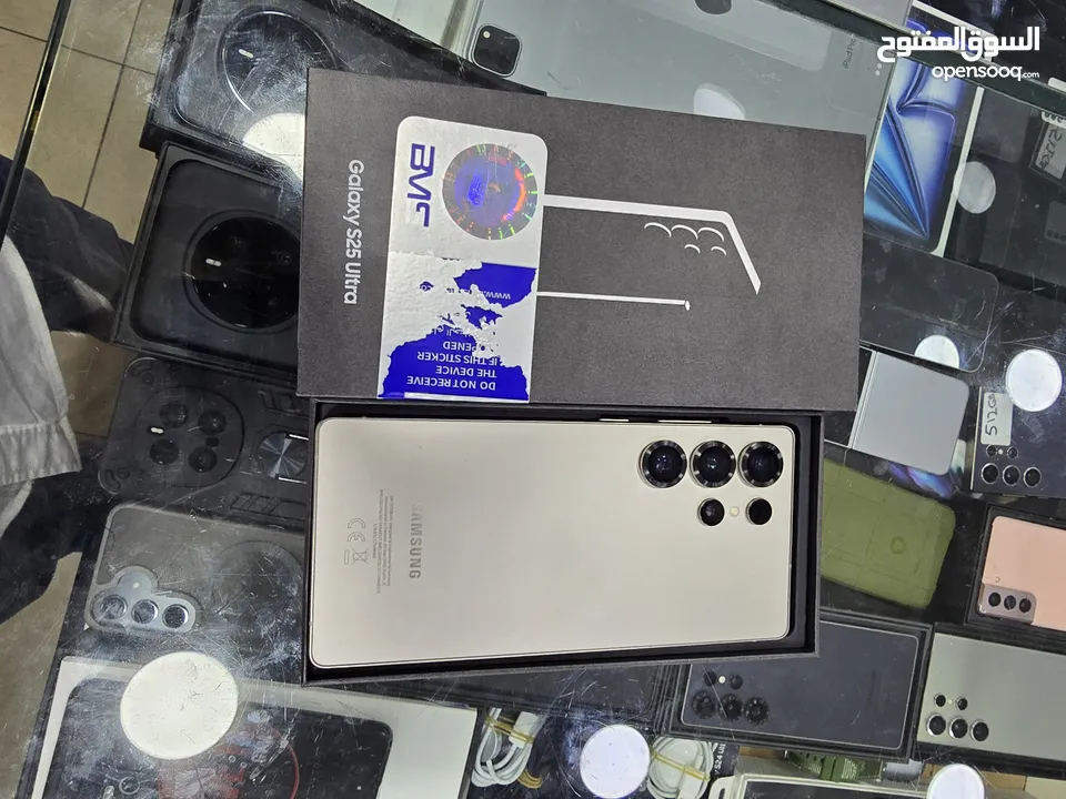 Samsung S25 ultra 256GB كفالة الوكيل الرسمي Bms
