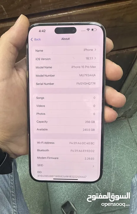 15Pro Max 256GB