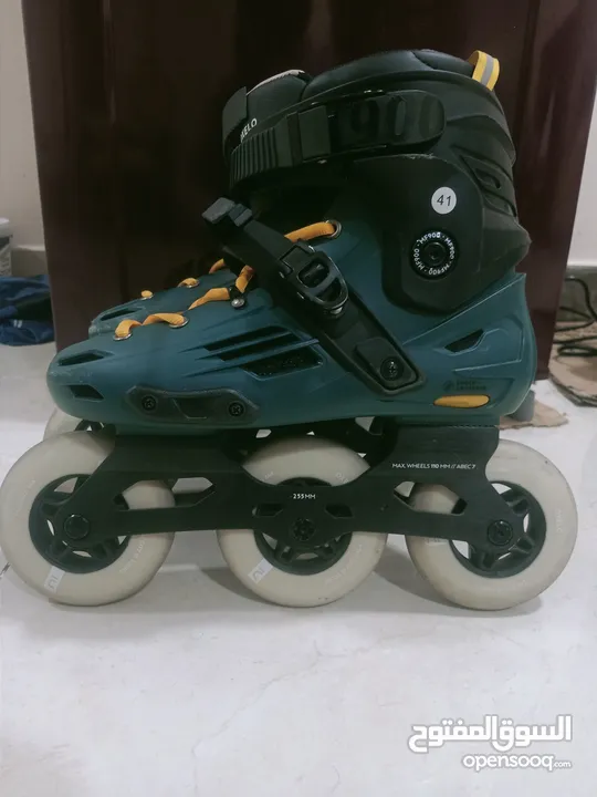 MF 900 inline skating with bag,  110 mm wheels and kit